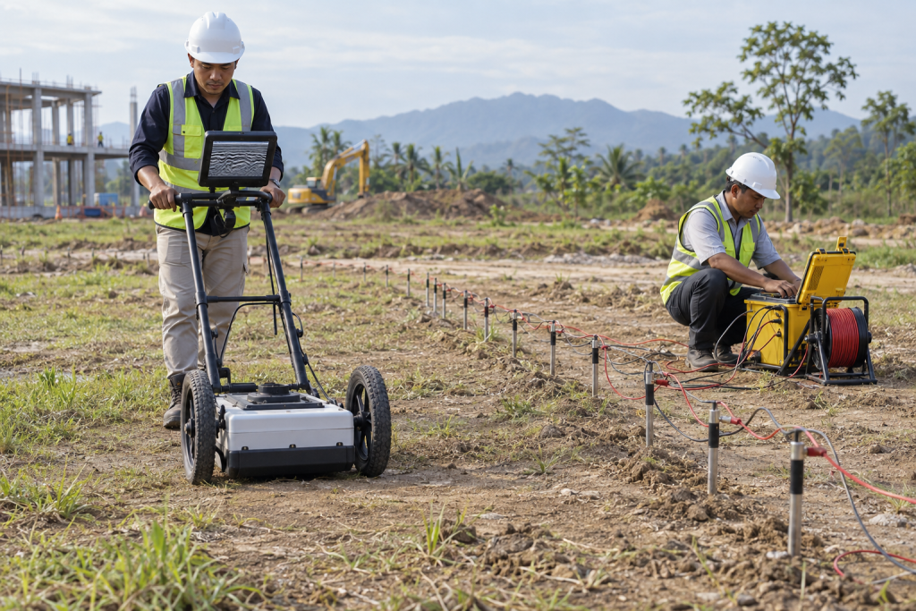 GPR vs Geolistrik: Perbandingan Metode Survey Bawah Tanah