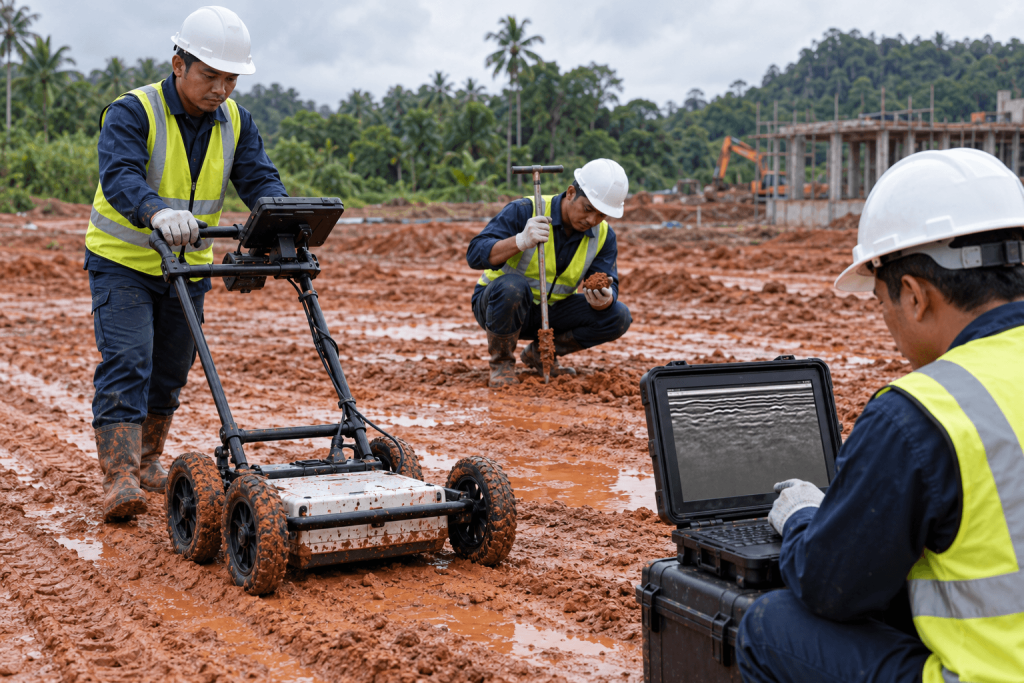 GPR Adalah Radar Bawah Tanah: Kenali Kendala pada Tanah Lempung