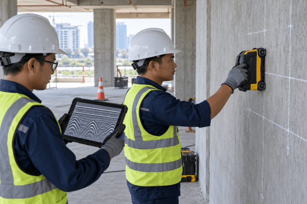 Jasa Scanning Beton dengan GPR: Deteksi Tulangan Tanpa Bongkar