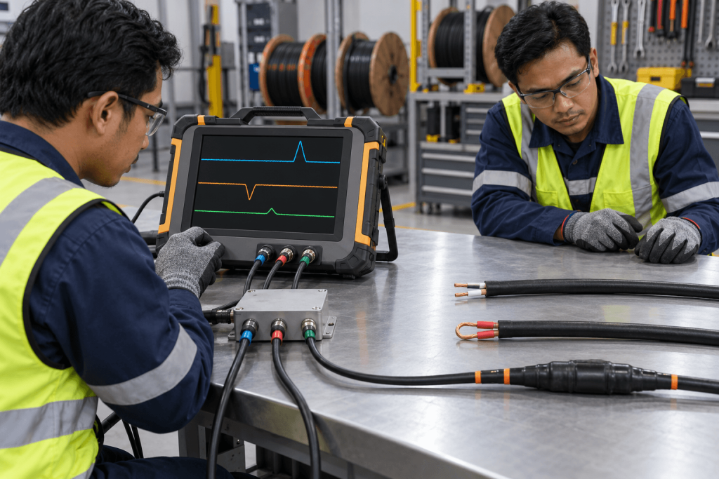 TDR Adalah Alat Uji Kabel: Kenali Grafik Open, Short, dan Sambungan